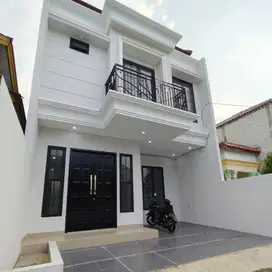 Rumah Non Cluster 2 Lt Siap Huni Dkt LRT Munjul Jaktim