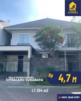 Rumah Citraland Villa Taman Gapura