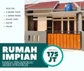 DIJUAL RUMAH MINIMALIS CANTIK DESAIN MODERN PERSEDIAAN TERBATAS
