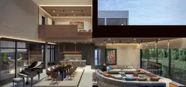 Jual Rumah Mewah Private Pool, Cluster Lyndon Navapark BSD