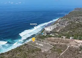 FOR SALE : CLIFF FRONT LAND AT PECATU FULL OCEAN VIEW