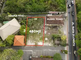 Jarang Ada! Tanah 480m2 Hanya 20 Meter Dari Raya Uluwatu Jimbaran