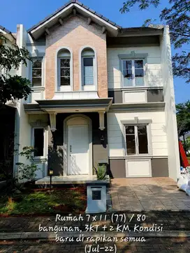 Disewakan Rumah Siap Huni Sudah Ada Ac Vanya Park Bsd . Cluster Azura