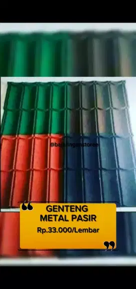 BOSSQUU GENTENG METAL PASIR