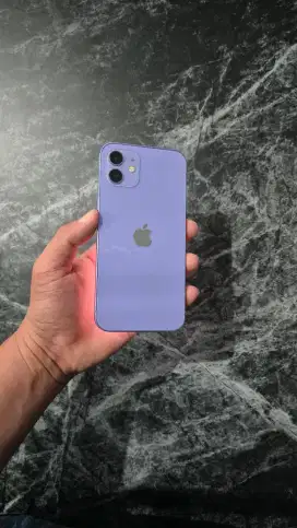 iphone 12 64GB Ungu  iBox Second Mulus