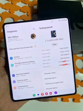 SAMSUNG Z FOLD 4 5G 512GB RESMI SEIN FULLSET.