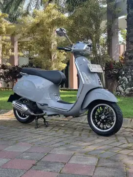 READY‼️VESPA PRIMAVERA 150 ABS I-GET 2023 PMK 2024 GREY MATERIA