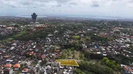 Tanah Murah View GWK di Ungasan Kuta Selatan Badung Bali