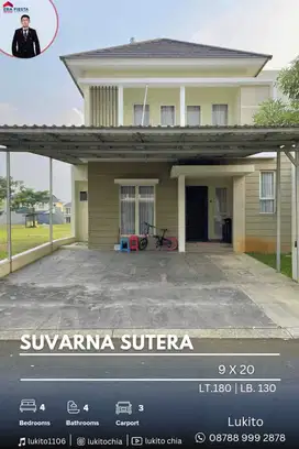 Dijual Cepat Rumah Cantik Bagus di Suvarna Sutera Fasilitas Lengkap