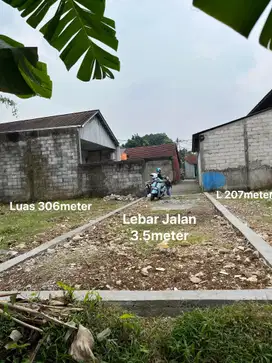 Dijual Tanah Kavling Murah Strategis Cibinong