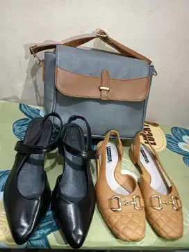 Tas dan,heels ukuran 36