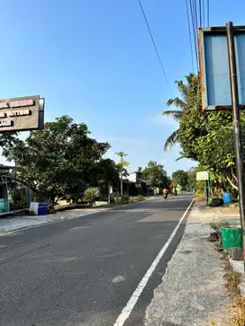 Dijual tanah mangku jalan raya kabunan ngemplak