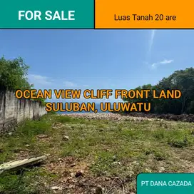 TANAH OCEAN VIEW CLIFF FRONT PANTAI SULUBAN ULUWATU 20 ARE