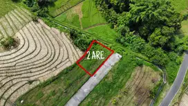 Tanah GLOBAL 2 are - 5 Menit ke Pantai Klecung Tabanan