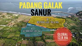 Tanah luas loss pantai sanur