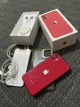 iPhone 11 64gb Fullset TERDAFTAR Aman