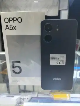 Oppo A5x ram 4+4/128gb lengkap