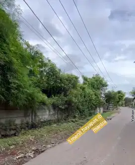 tanah premium 1 menit ke baypas id bagus mantra zona pemukiman
