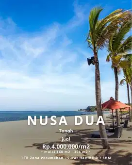 Tanah Sawangan Nusa Dua Dekat Pantai Geger Dan Hotel Mulia Resort