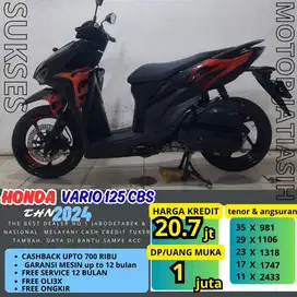 HONDA VARIO 125 CBS 2024 bisa cash dan kredit