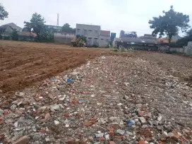 Kavling pinggir jalan utama di Jl, kecapi, pondok melati, Bekasi kota