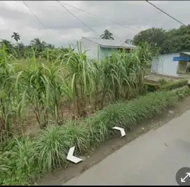 Tanah Strategis di pinggir jalan raya