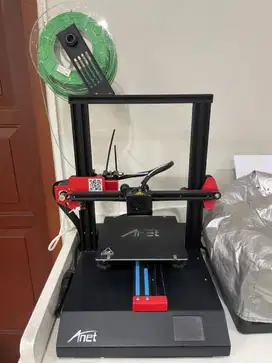Printer 3D ANet ET4+ Kondisi Sangat Baik Gratis Filamen