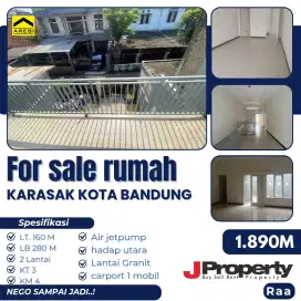 Jual Murah Rumah Karasak Kota Bandung Jarang ada!