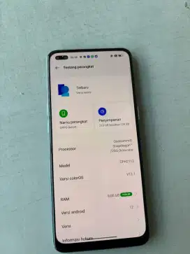 Oppo Reno 4 8/128gb
Minus pemakaian aja