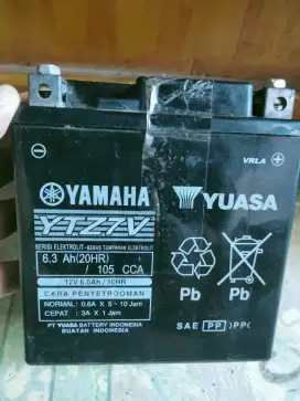 Aki yuasa 7V masih normal