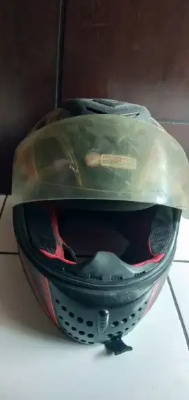 Jual helm ori minerva tinggal pakai