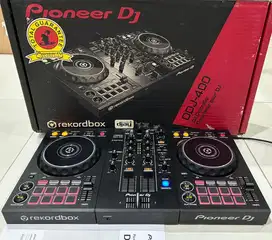 Alat DJ Pioneer DDJ 400 Fullset Box & Buku Rekordbox DJ DDJ FLX4 FLX2