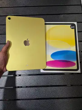 iPad 11 ( A16 ) 128gb WiFi only iBox yellow sebulan pakai