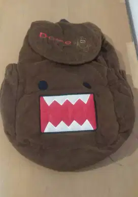 Preloved tas ransel domo warna cokelat