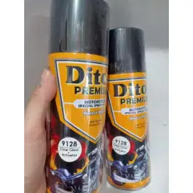 Cat semprot diton premium clear gloss + activator