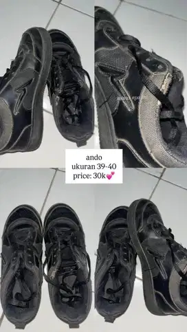 Preloved sepatu wanita/pria
