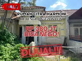 (BLOK DEPAN)DIJUAL CEPAT RUMAH HITUNG TANAH CITRA HARMONI C3