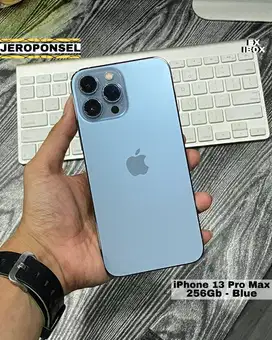 FLASHSALE IPHONE 13 PRO MAX 256GB BLUE EX IBOX BH 86% ADA MINUS ORIGIN