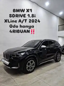 BMW X1 sDrive18i xLine A/T 2024 / 2025 hitam x3 crv glc gla