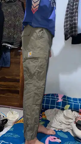 Carhartt Cargo Panta, Army Green