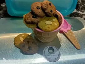 Cookies matcha Dan chocolate