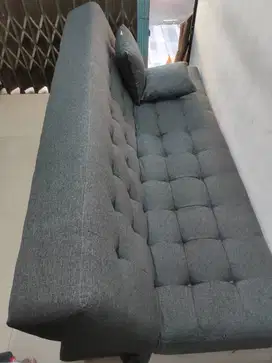 Sofa bed. Sofa 3 Seater + puff
