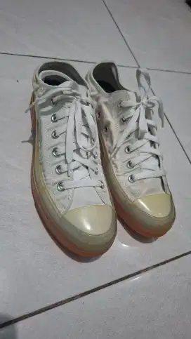 Converse CTAS CX OX white orang sz 41