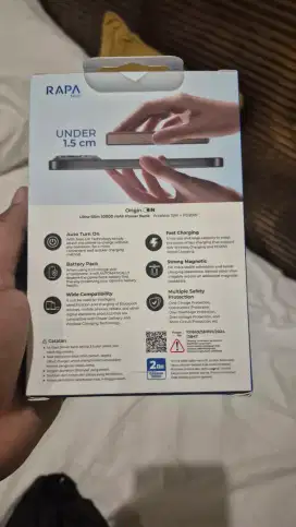 Power bank baru merk RAPA tech original