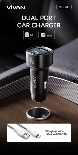 CAR CHARGER VIVAN VCC07
