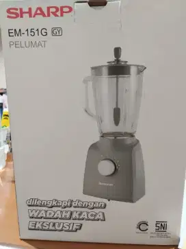 Blender Sharp EM-151G kapasitas 1,5 L New