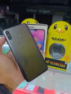 Samsung M30 4/64 Fullset Mulus
