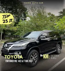 Toyota Fortuner 2017 Diesel KM 50rb