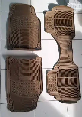 karpet Karet Alas lantai 2 Baris Kabin mobil universal tebal berat 6kg