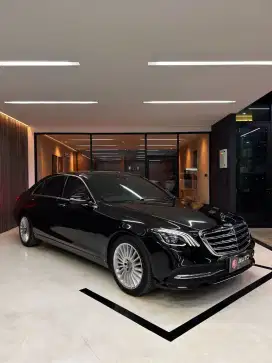 Mercedes Benz S450 2018 Hitam Mercy S450L AT B8888MBS Km28rb